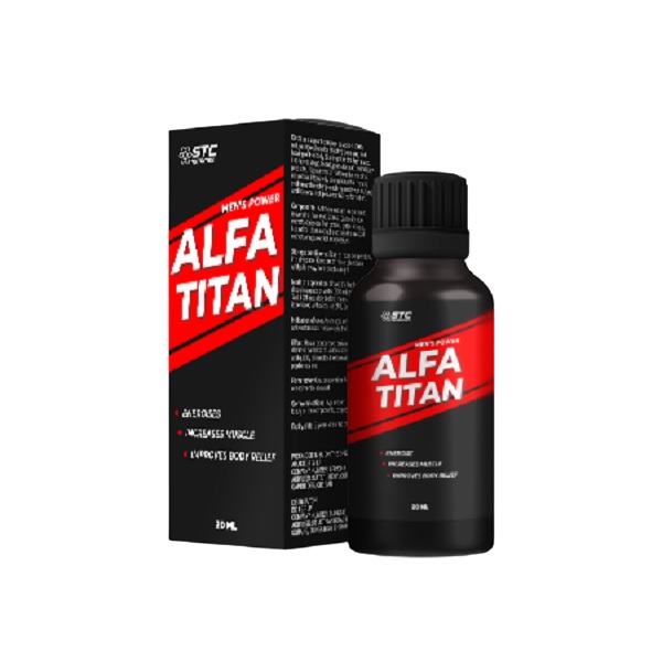 Alfa Titan – picaturi pentru regenerarea fibrelor musculare – 20 ml